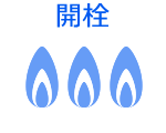 開栓
