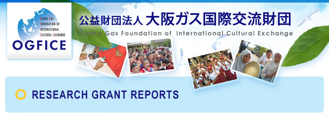 Research Grant Reportsbvc@lKXی𗬍c