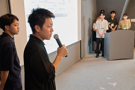 プレゼンの様子