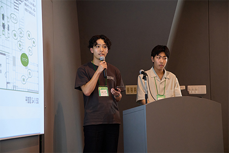 プレゼンの様子