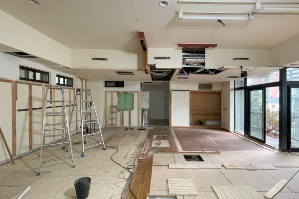 NEXT21の改修時の廃材