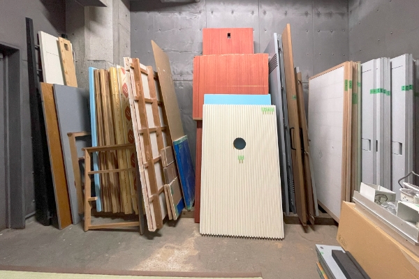 NEXT21の改修時の廃材