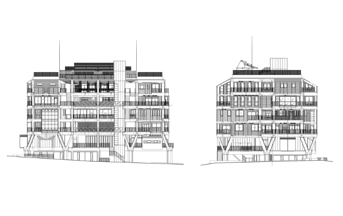 各階平面図・立面図・断面図
