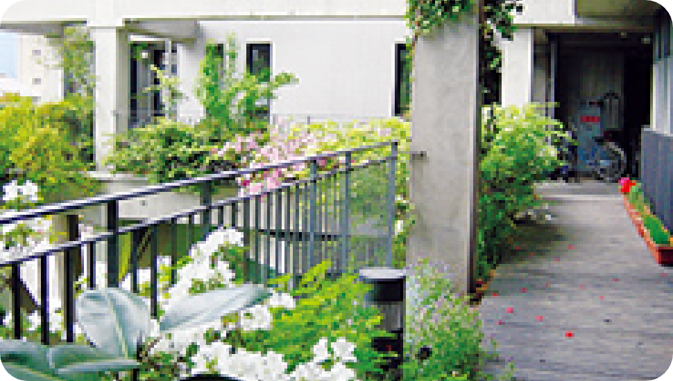 「いえ」と「みち」の関係の立体化