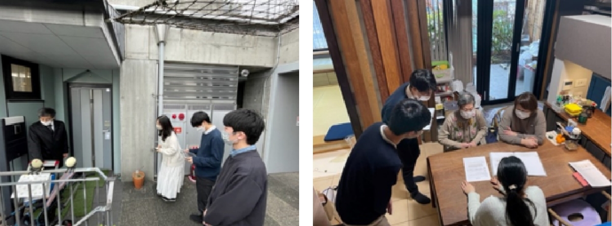 居住者への事前説明