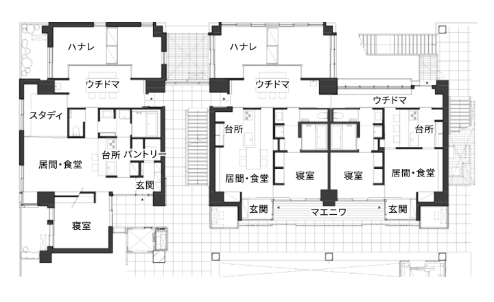 302・303住戸 自在の家