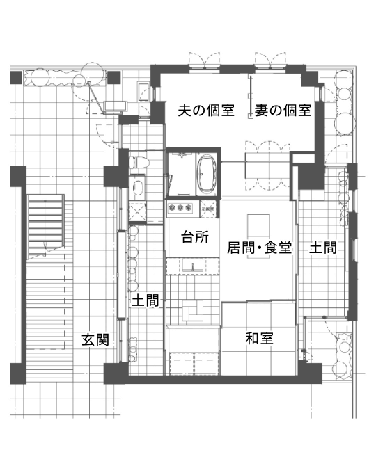 304住戸 住み継ぎの家