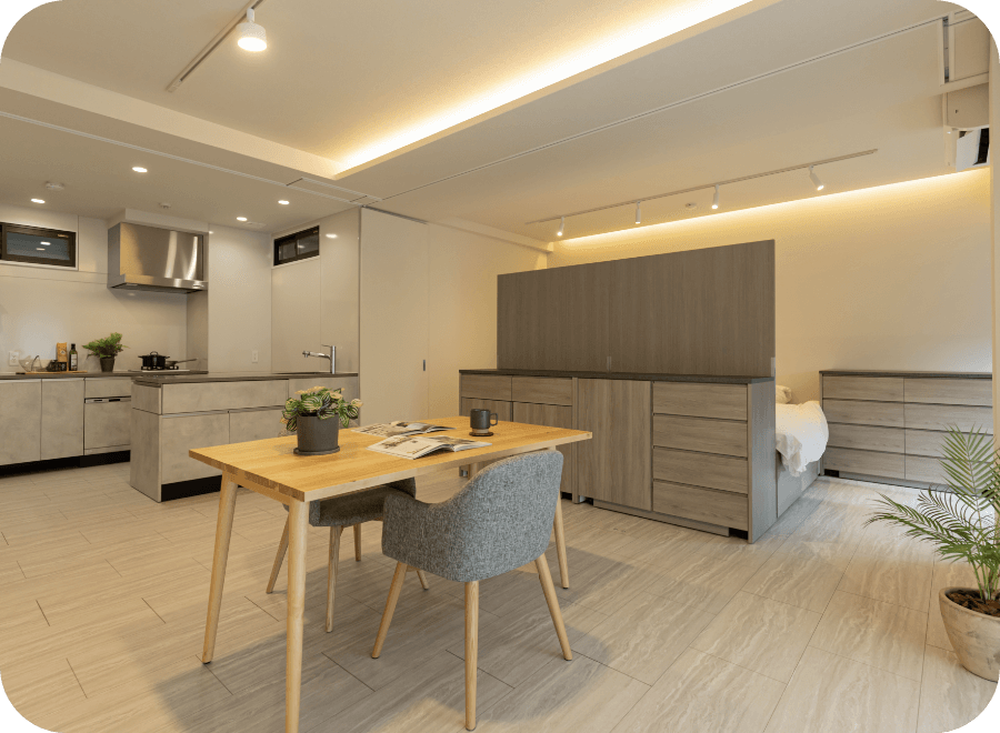 402住戸 TRANS×HOME “変身する家”