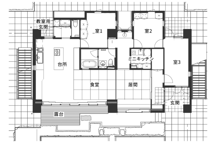403住戸 しなやかな家