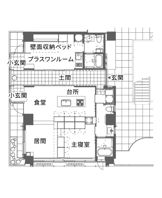 501住戸 プラスワンの家