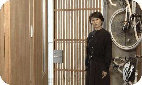 住戸設計者による住戸説明