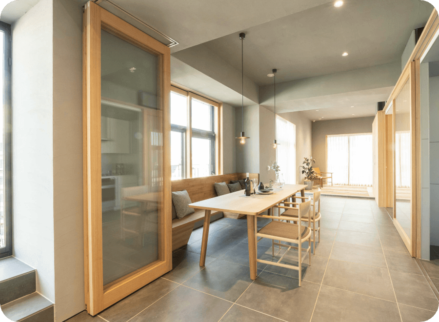 605住戸 つながる家-LINKED HOUSE