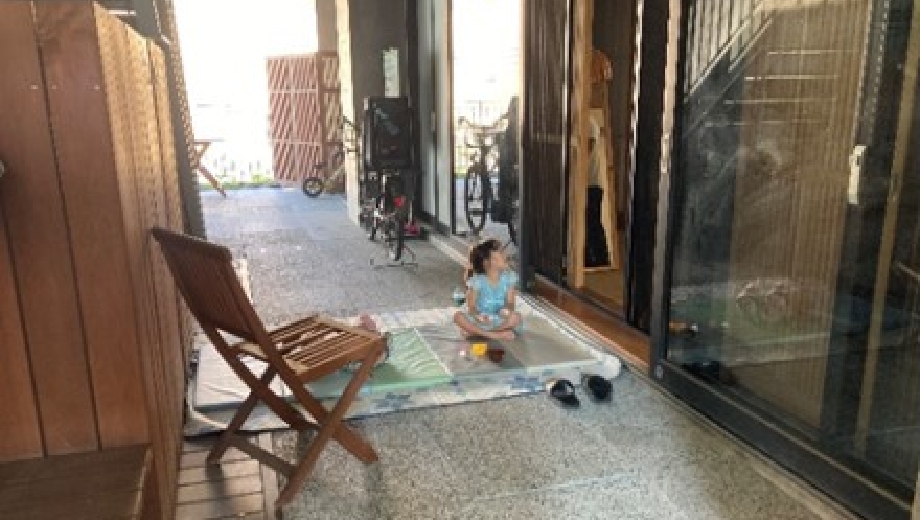 中間領域で遊ぶ（304住戸）