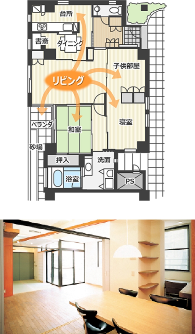 すこやかな家 設計：建築環境研究所