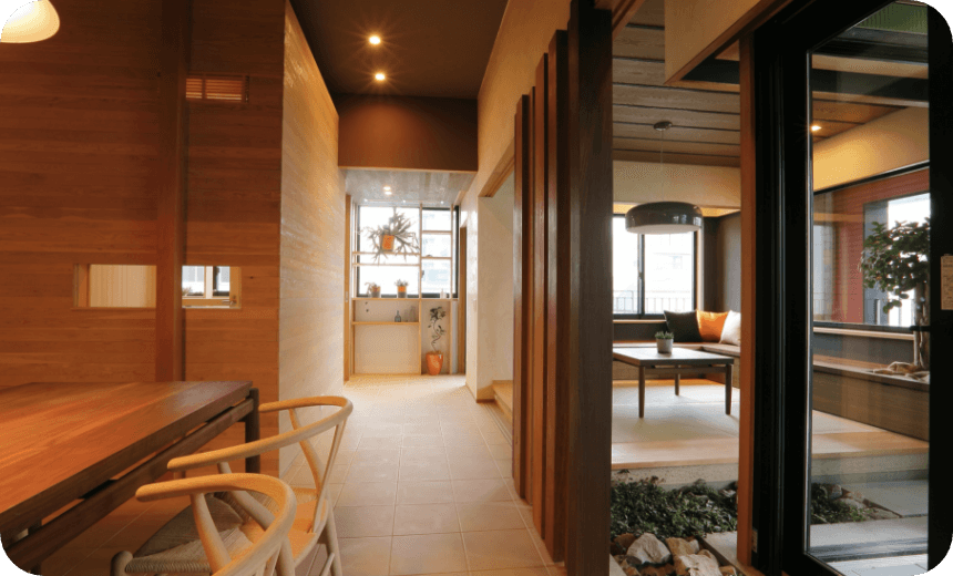 曖昧な境界・意識的な結界/素材