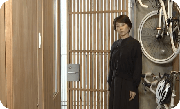 住戸設計者による住戸説明