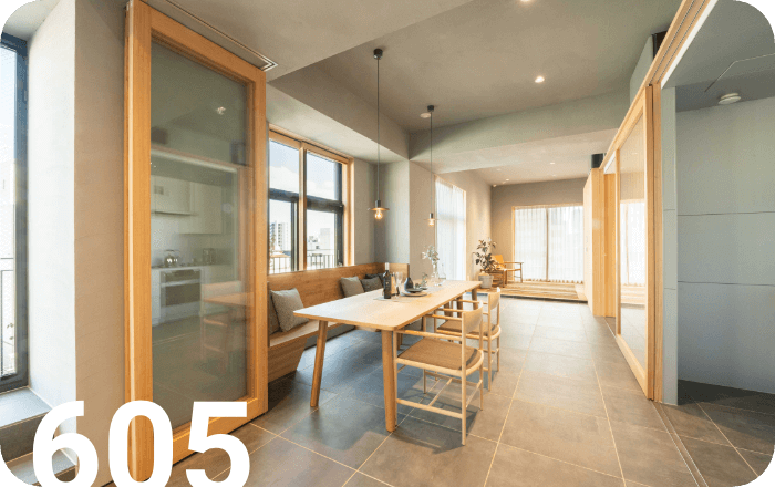 605住戸 つながる家-LINKED HOUSE