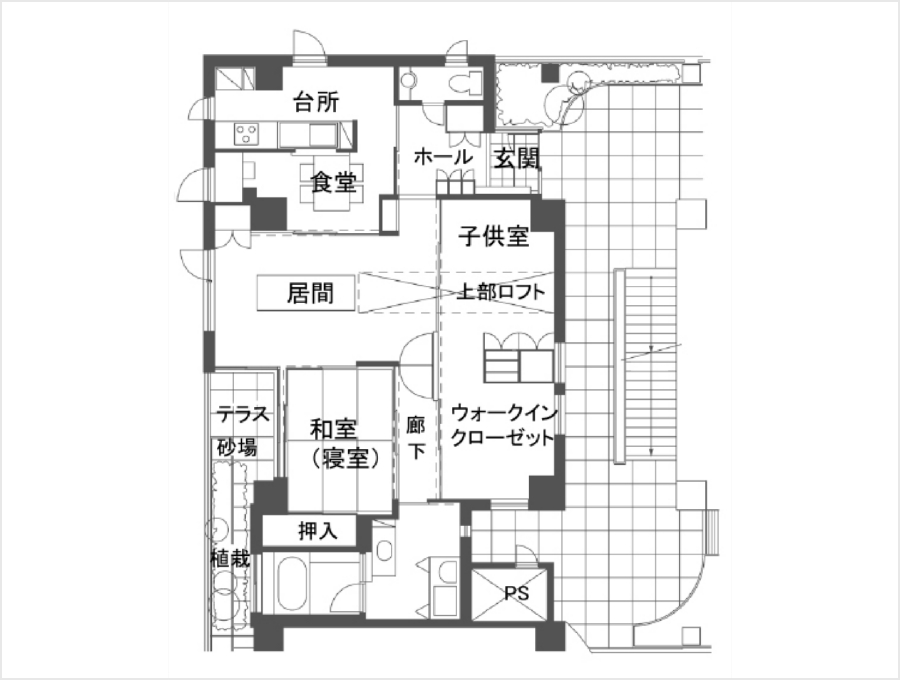 旧402住戸 すこやかな家