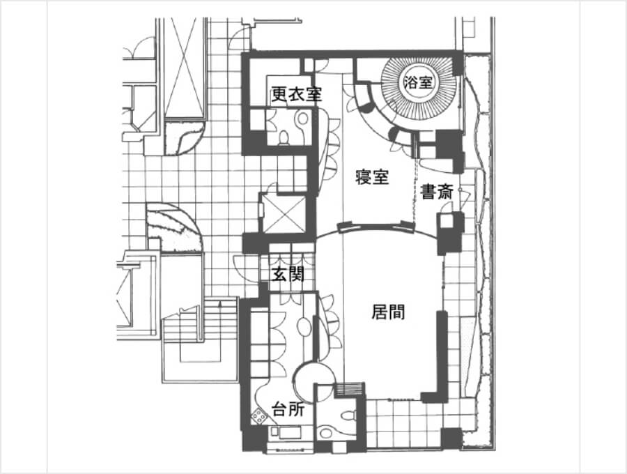 旧605住戸 DINKS APARTMENT（1993～2021）