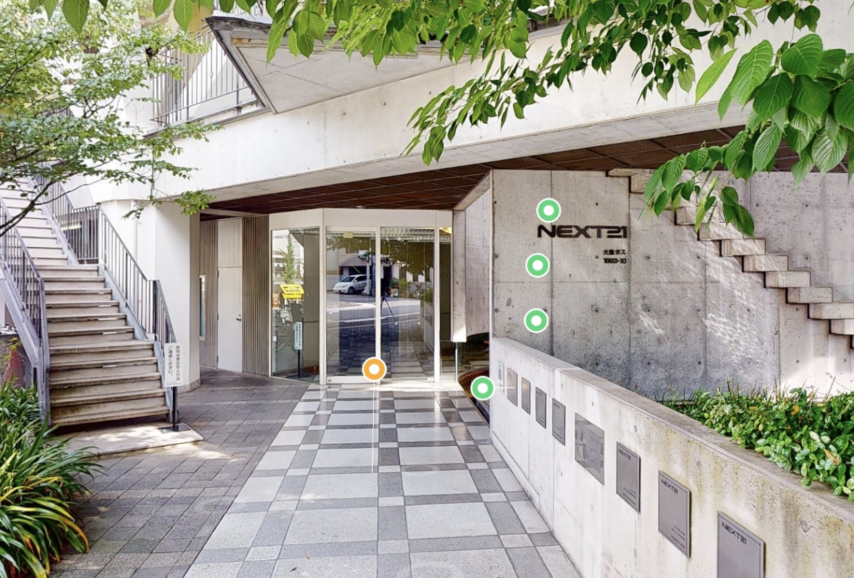 エントランス NEXT21 1993年／施工