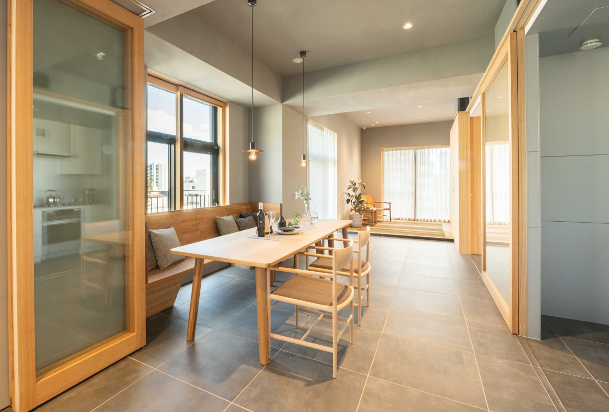 605住戸 つながる家 2022年秋／全面改修