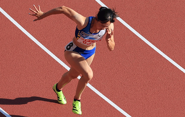 壹岐 あいこ 選手 200ｍ