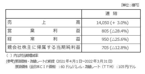 次期（2022年3月期）の見通し