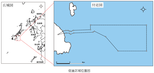 促進区域位置図
