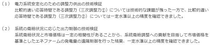 昨年度の実証結果について