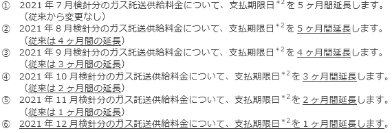 託送供給料金について