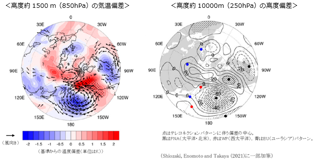 地球規模での中長期予測のイメージ