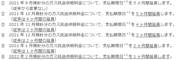 託送供給料金について