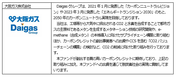 大阪ガス株式会社