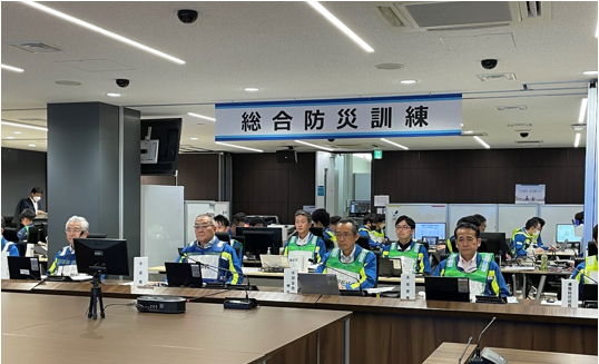 2023年度総合防災訓練の様子