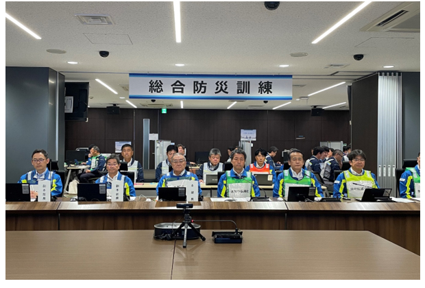 2024年度総合防災訓練の様子