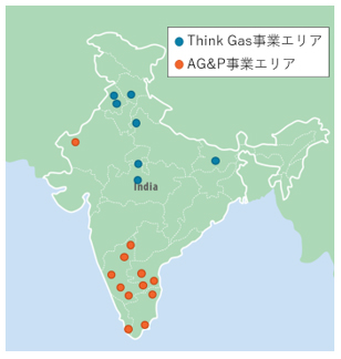 事業エリア図