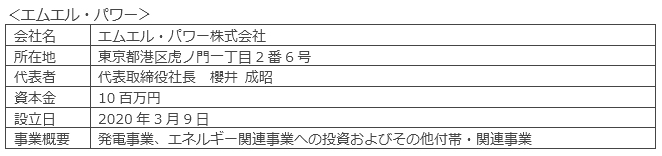 エムエル・パワー株式会社
