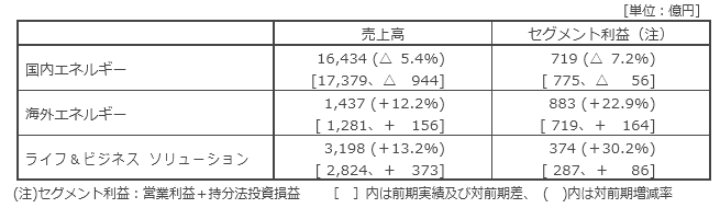 セグメント別概況 セグメント別概況