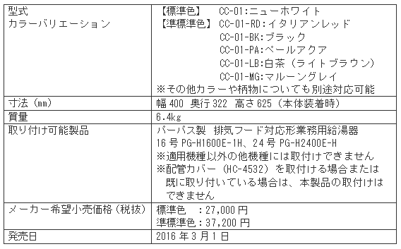 製品仕様