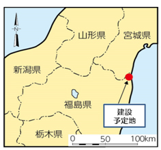  建設予定地広域地図
