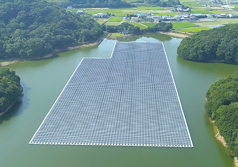 戸川池太陽光発電所
