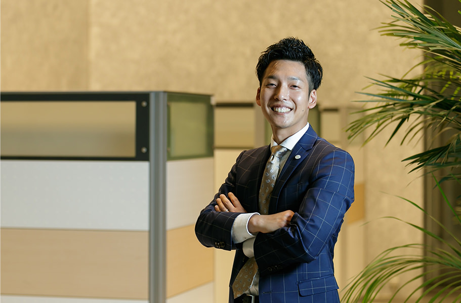 一つひとつの仕事に全力で挑んだ若手時代。身に付けてきた基本が、現在の成長の原動力に