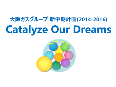 KXO[v̖ڎwpƂ́BocvuCatalyze Our Dreamsv\