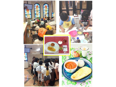 夏休みの思い出に☆ともしびこどもクッキングで、子どもたちがインド料理に挑戦♪