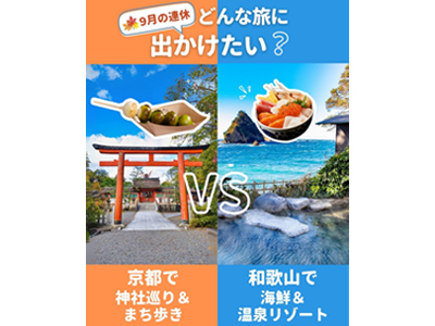 9月の連休、どんな旅に出かけたい?歴史ある古都vsリゾート気分の癒し旅