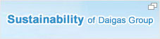 Sustainability of Daigas Group