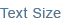 Text Size