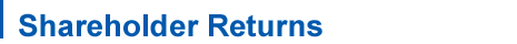 Shareholder Returns