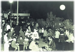 ガスビル8階テラスでの納涼食堂(1933年)