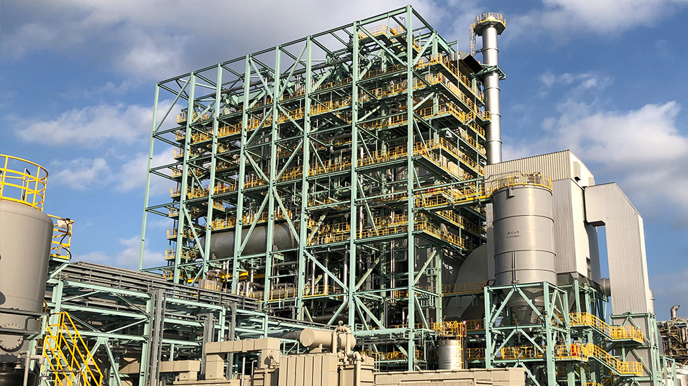 市原バイオマス発電所